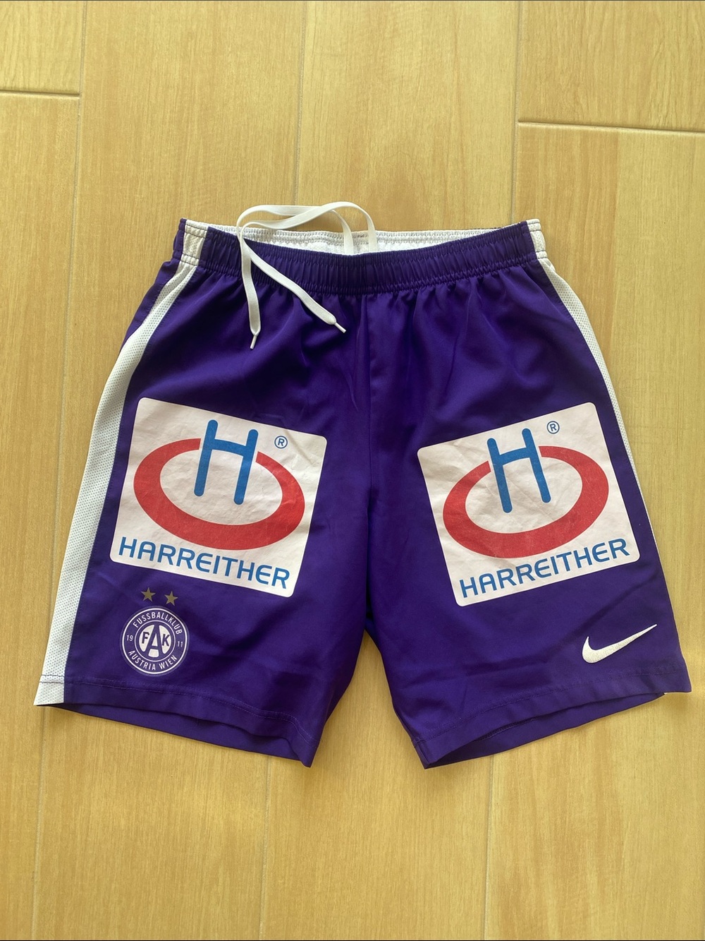 FK Austria Wien Soccer Football Shorts Nike M